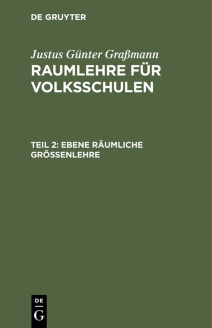 Ebene Raumliche Großenlehre