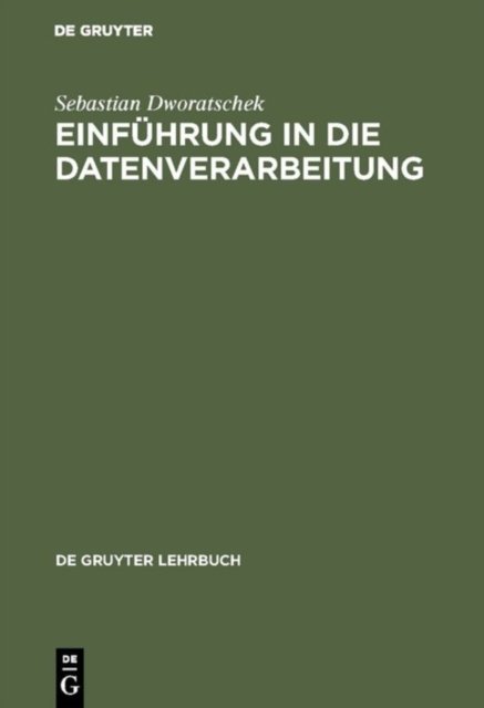 Einfuhrung in die Datenverarbeitung