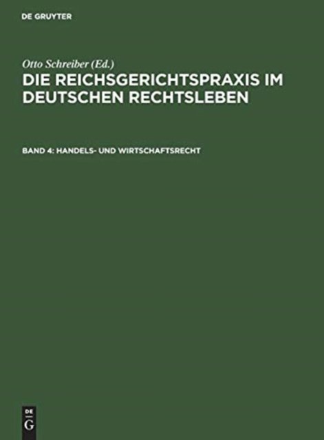 Handels- und Wirtschaftsrecht