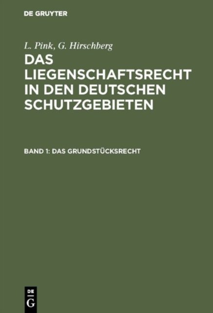 Das Grundstucksrecht