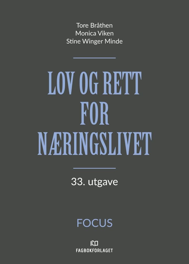 Lov og rett for næringslivet - lærebok