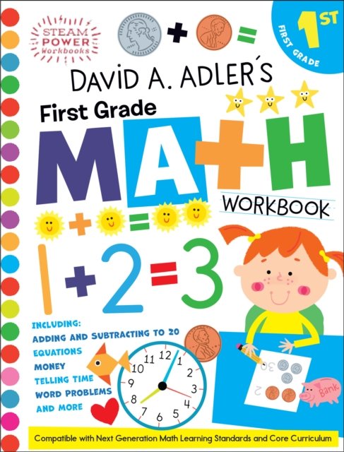 David A. Adler''s First Grade Math Workbook