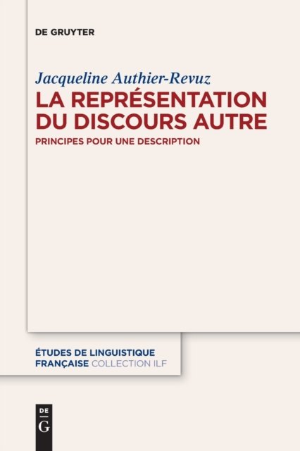 La Representation du Discours Autre