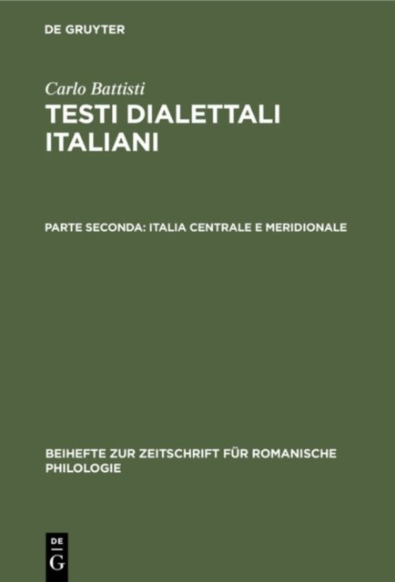 Italia Centrale E Meridionale