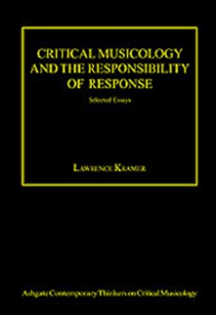 Critical Musicology and the Responsibility of Response