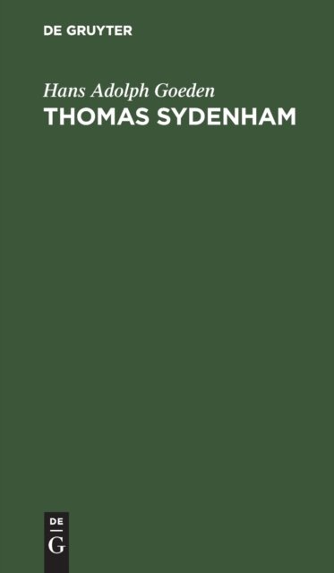 Thomas Sydenham
