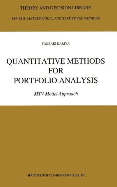 Quantitative Methods for Portfolio Analysis
