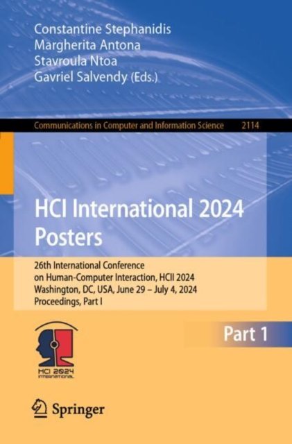 Hci International 2024 Posters