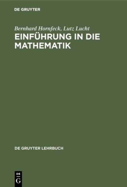 Einfuhrung in die Mathematik