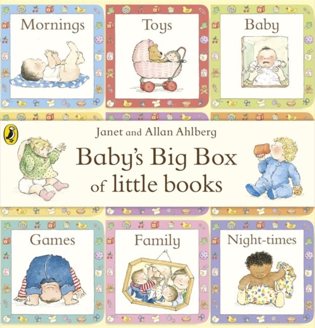BABY''S BIG BOX OF LITTLE BOOKS SET OF 9 CHUNKY BOARD BOOKS