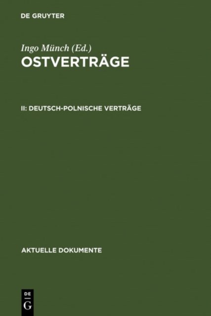 Deutsch-Polnische Vertrage