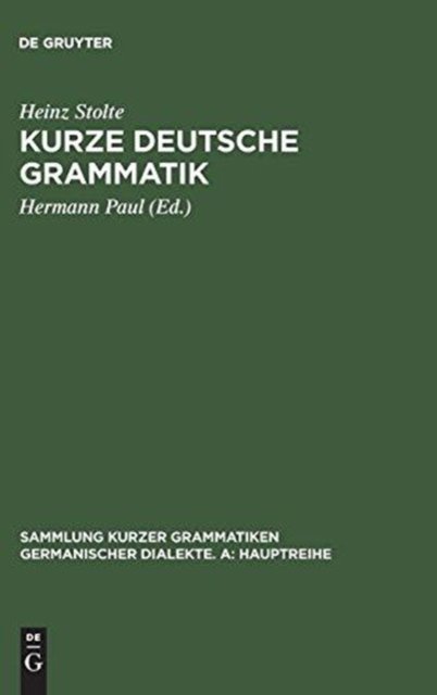 Kurze Deutsche Grammatik