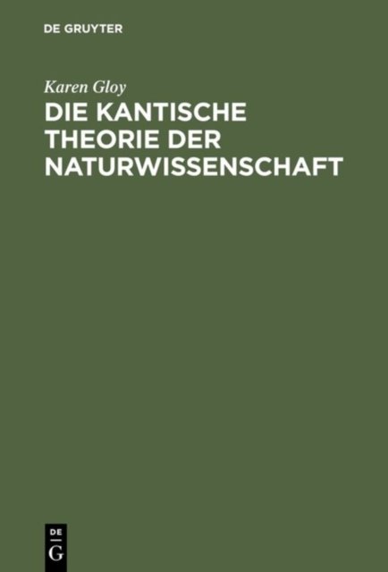 Kantische Theorie der Naturwissenschaft