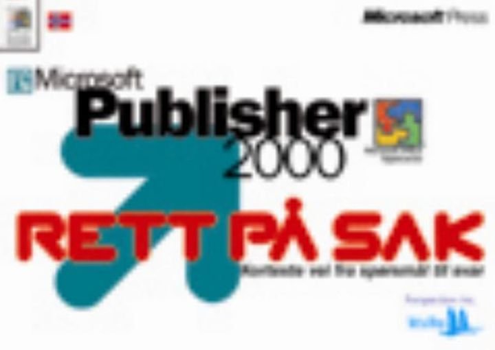 Microsoft Publisher 2000 - rett på sak : korteste vei fra spørsmål til svar