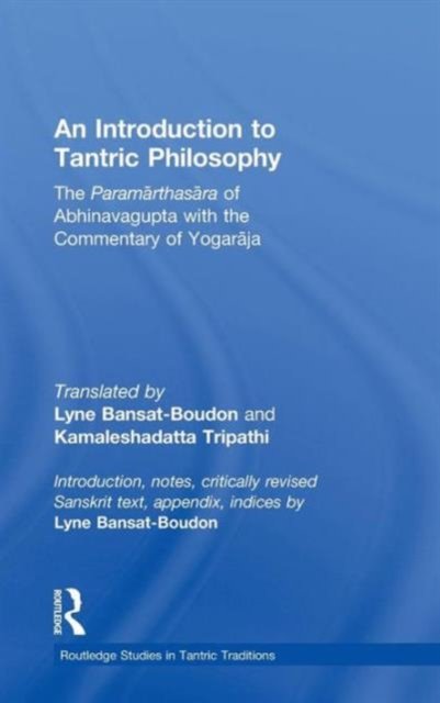 An Introduction to Tantric Philosophy