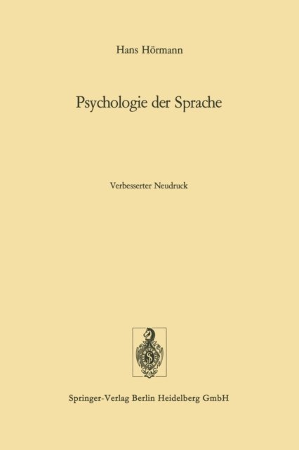 Psychologie der Sprache