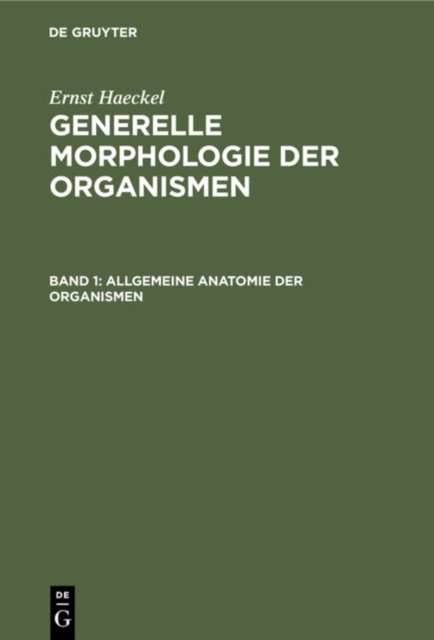Allgemeine Anatomie Der Organismen