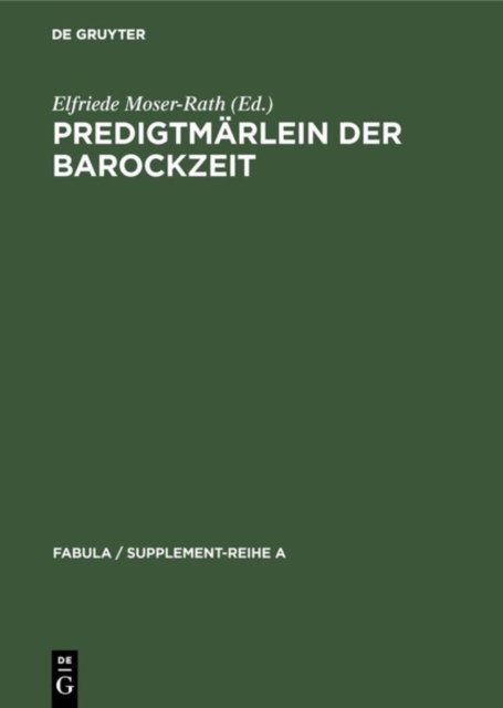Predigtmarlein der Barockzeit