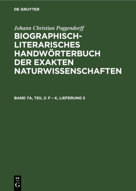 F - K, Lieferung 5