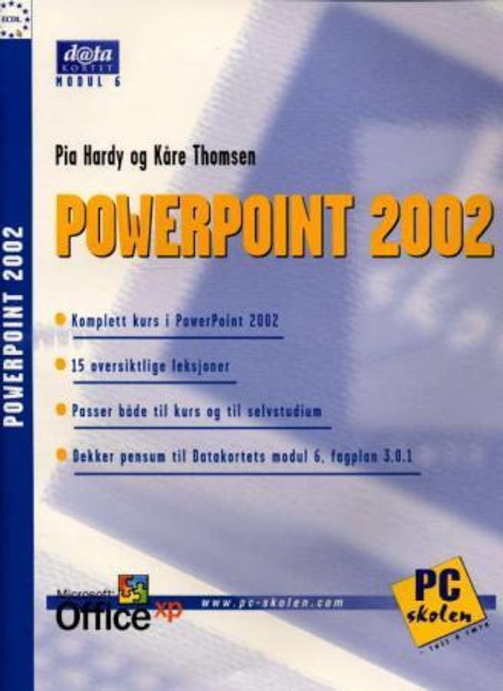 Powerpoint 2002 - datakortet, modul 6