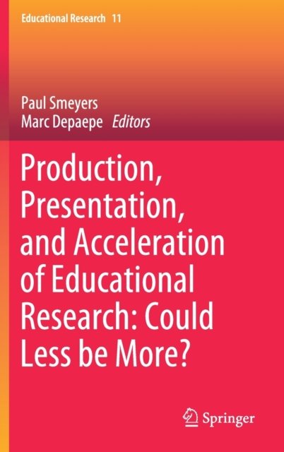 Production, Presentation, and Acceleration of Educational Research: Could Less be More?