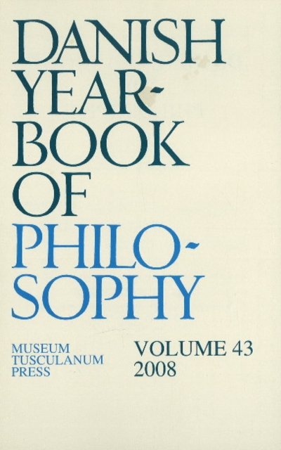 Danish Yearbook of Philosophy