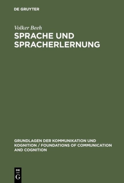 Sprache Und Spracherlernung
