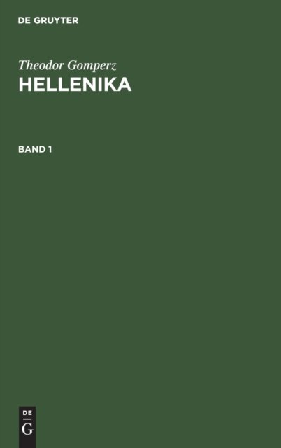 Hellenika. Band 1