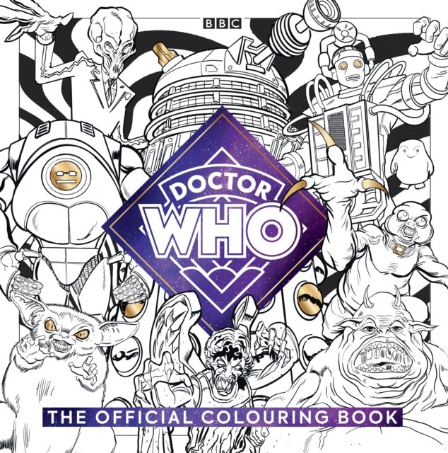 The Official Doctor Who Colouring Book