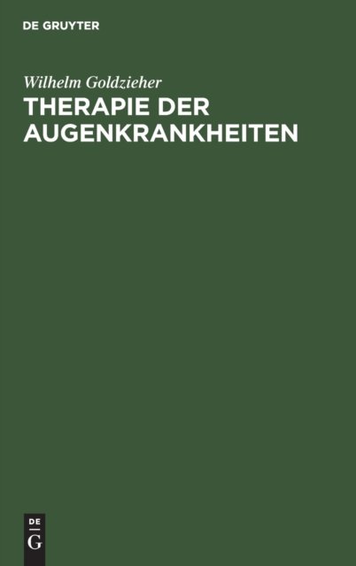 Therapie Der Augenkrankheiten