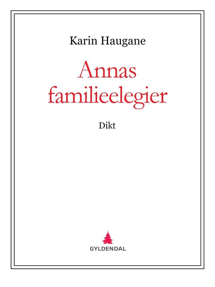 Annas familieelegier - dikt
