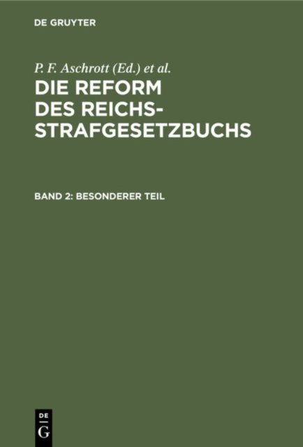 Besonderer Teil
