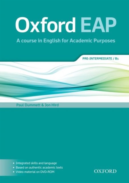 Oxford EAP: Pre-Intermediate/B1: Student''s Book and DVD-ROM Pack