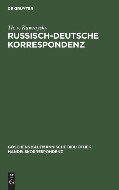 Russisch-Deutsche Korrespondenz