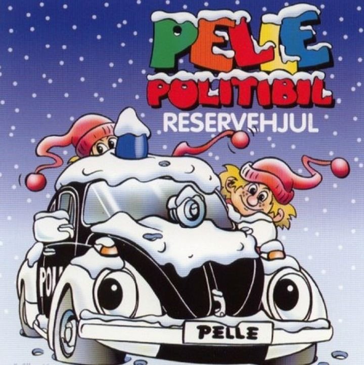 Pelle Politibil - reservehjul