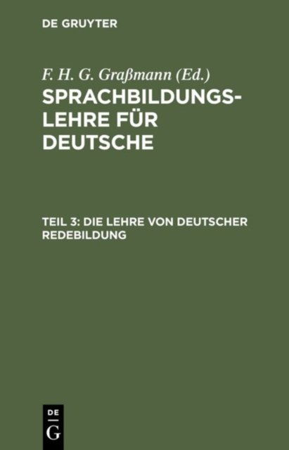 Die Lehre Von Deutscher Redebildung