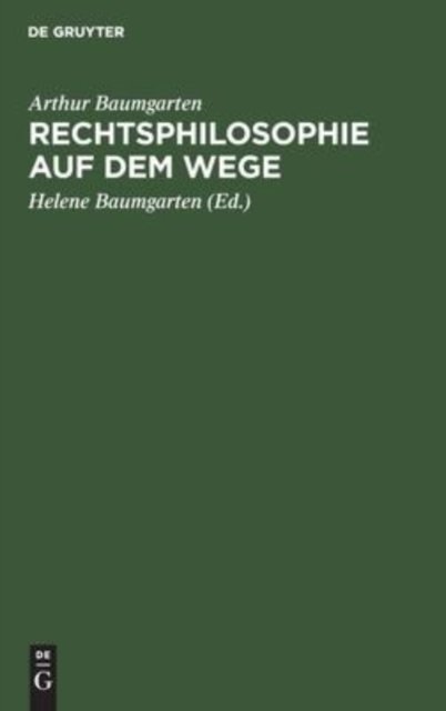 Rechtsphilosophie Auf Dem Wege