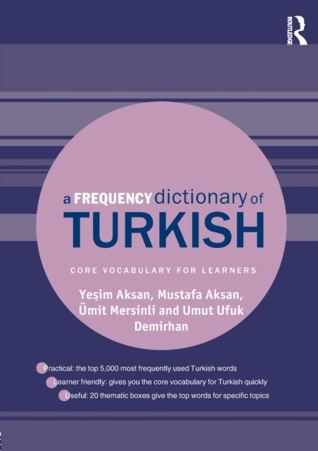 A Frequency Dictionary of Turkish