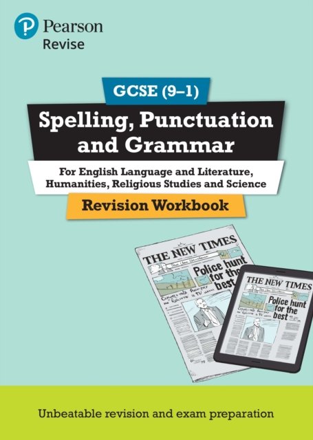 Pearson REVISE GCSE Spelling, Punctuation and Grammar- for 2026, 2027 exams: Course companion