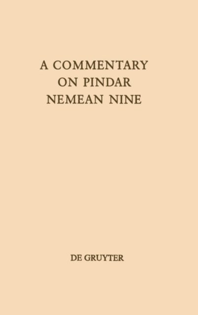 Commentary on Pindar, Nemean Nine