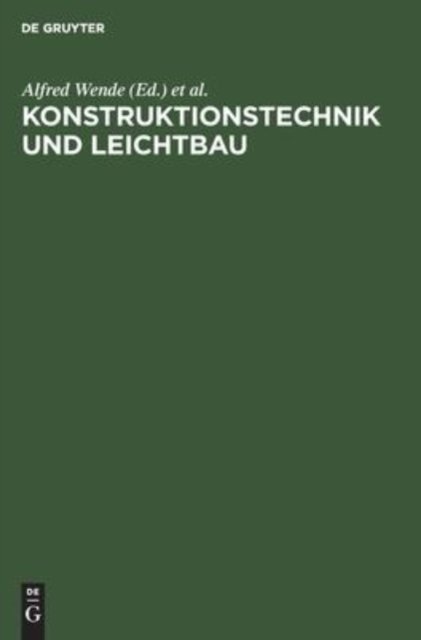 Konstruktionstechnik Und Leichtbau