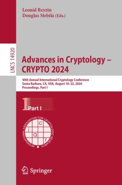 Advances in Cryptology – CRYPTO 2024
