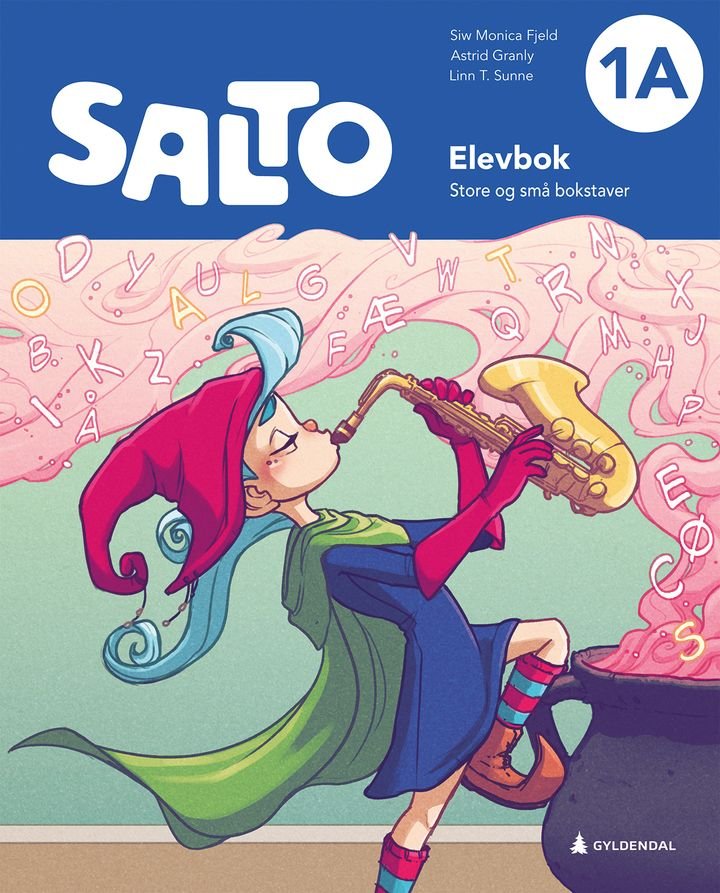 Salto 1A, 2. utg. - Elevbok : store og små bokstaver : norsk for barnetrinnet