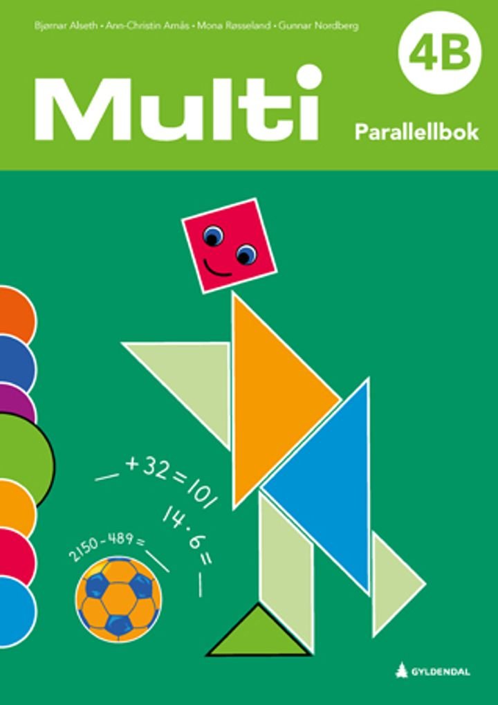 Multi 4b, 2. utgave - parallellbok : matematikk for barnesteget