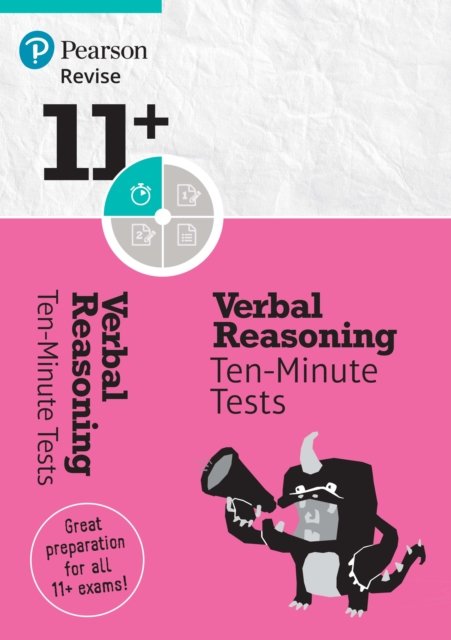 Pearson REVISE 11+ Verbal Reasoning Ten-Minute Tests - for 2026, 2027 exams