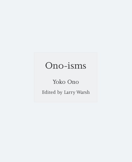 Ono–isms