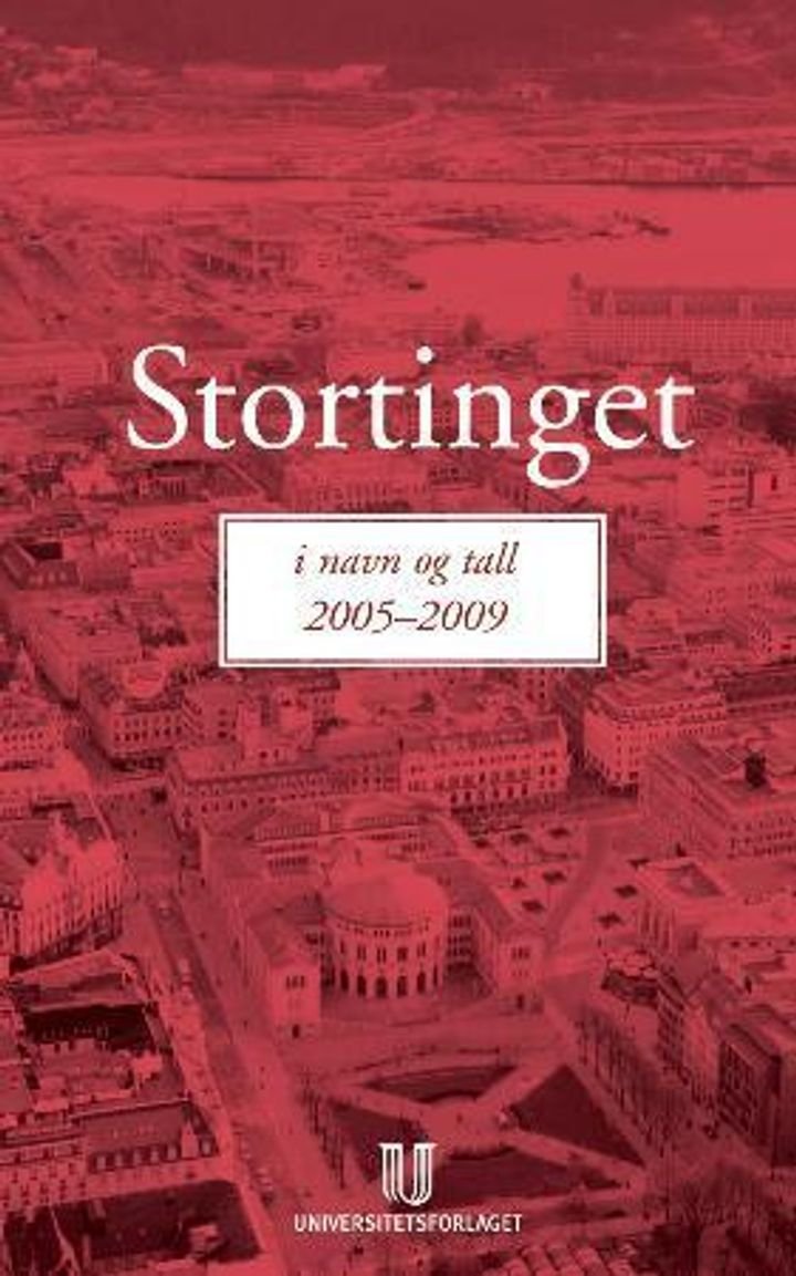 Stortinget i navn og tall 2005-2009