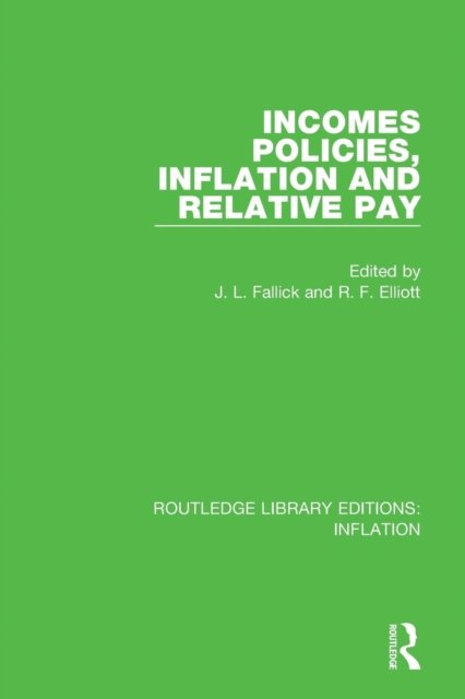 Incomes Policies, Inflation and Relative Pay