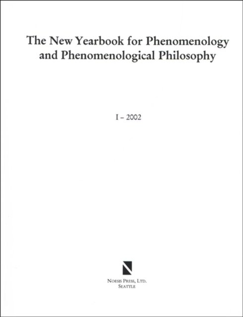 The New Yearbook for Phenomenology and Phenomenological Philosophy