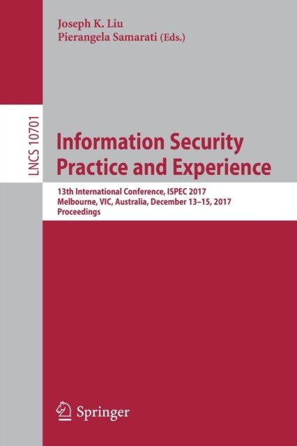 Information Security Practice and Experience